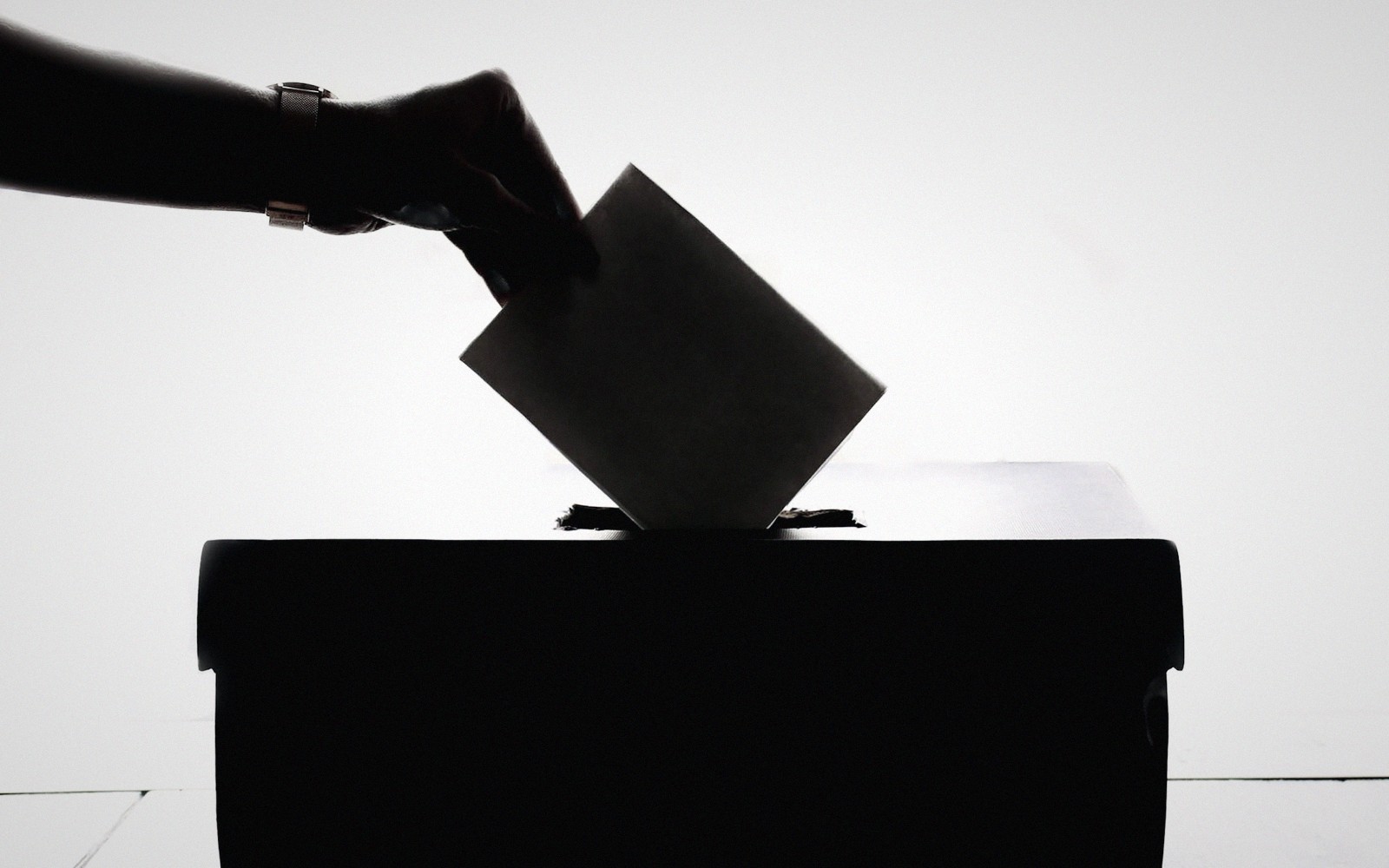 A ballot box